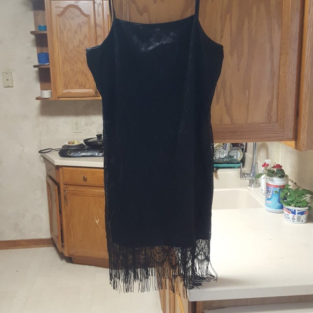 P S DRESS BLACK SIZE S
